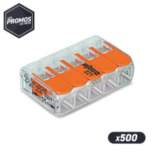 PACK PROMO 500 WAGO A LEVIER 5E